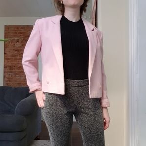 VINTAGE Blush Pink Blazer
